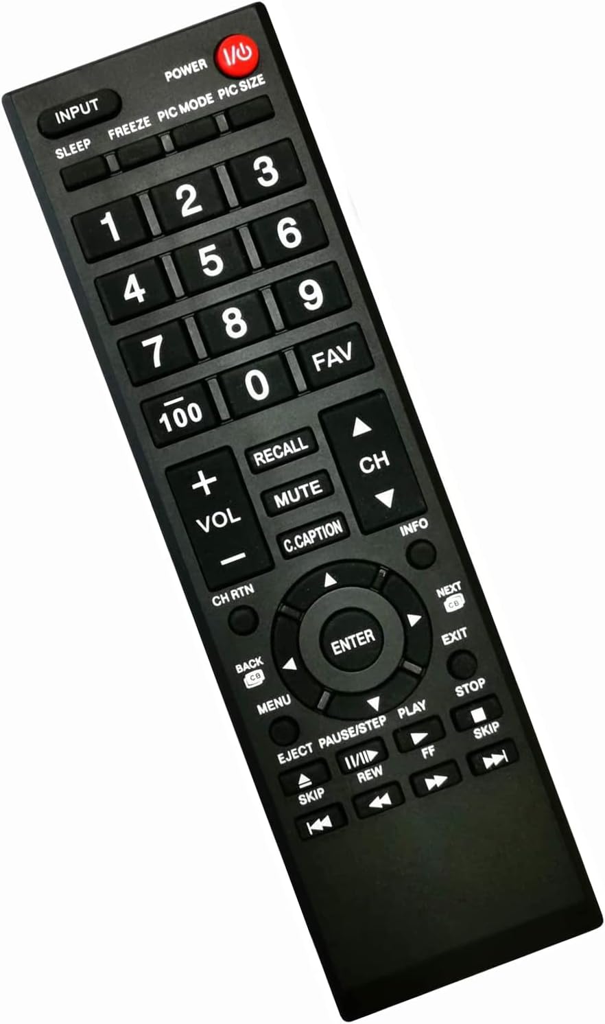 Thumbnail 6 de Universal Remote Control for Toshiba TV (CT-90325/CT-90326 era) – All-Toshiba LCD/LED HDTVs