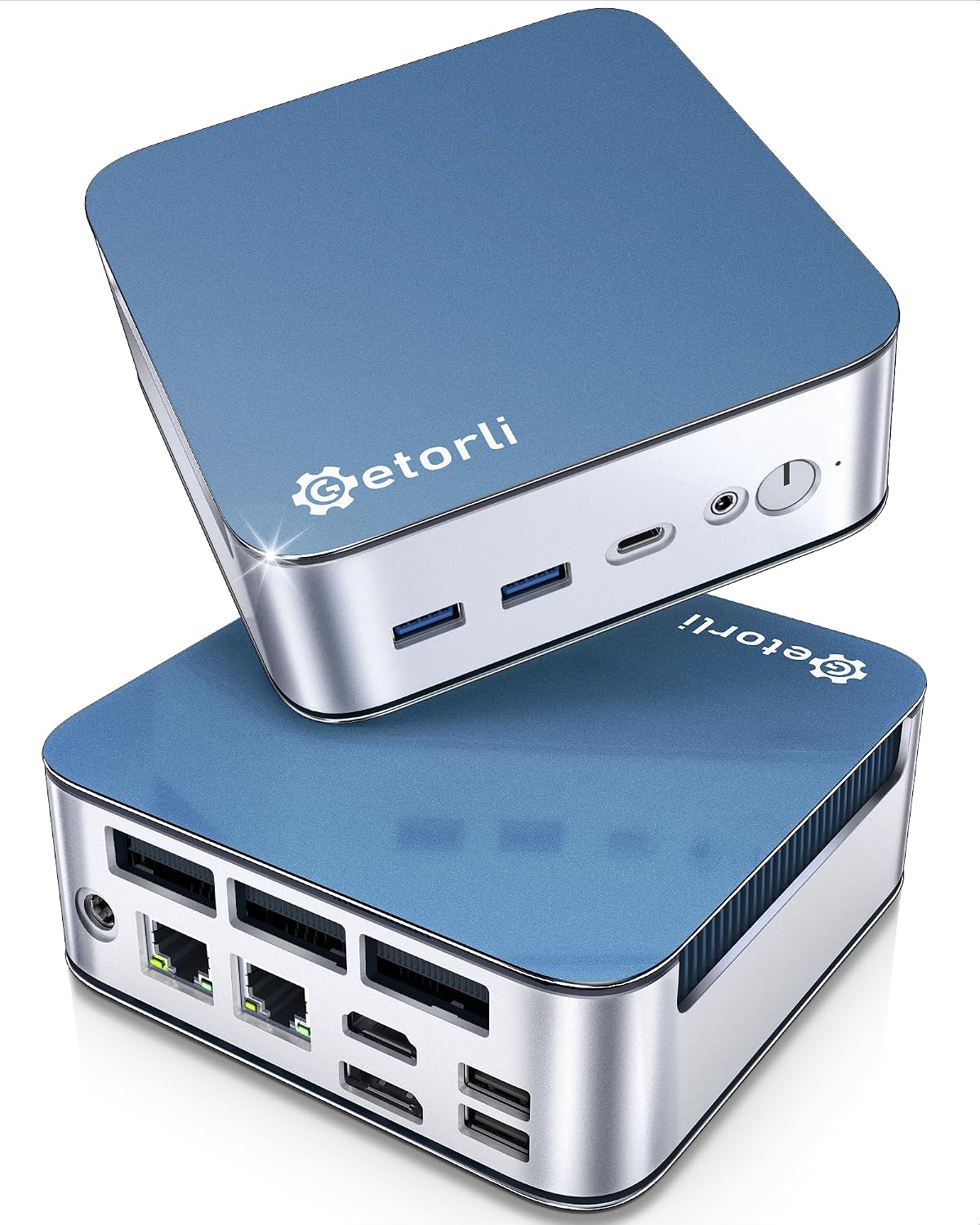 Detalle de Getorli GT103 Mini PC with Ryzen 7 6800H, 32GB LPDDR5, 1TB SSD