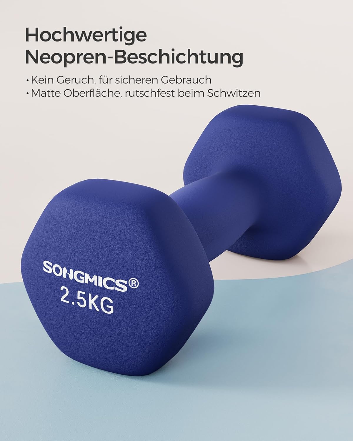 Thumbnail 1 de SONGMICS 2 Stück Hexagon Hanteln mit Neoprenbeschichtung – Krafttraining für Zuhause