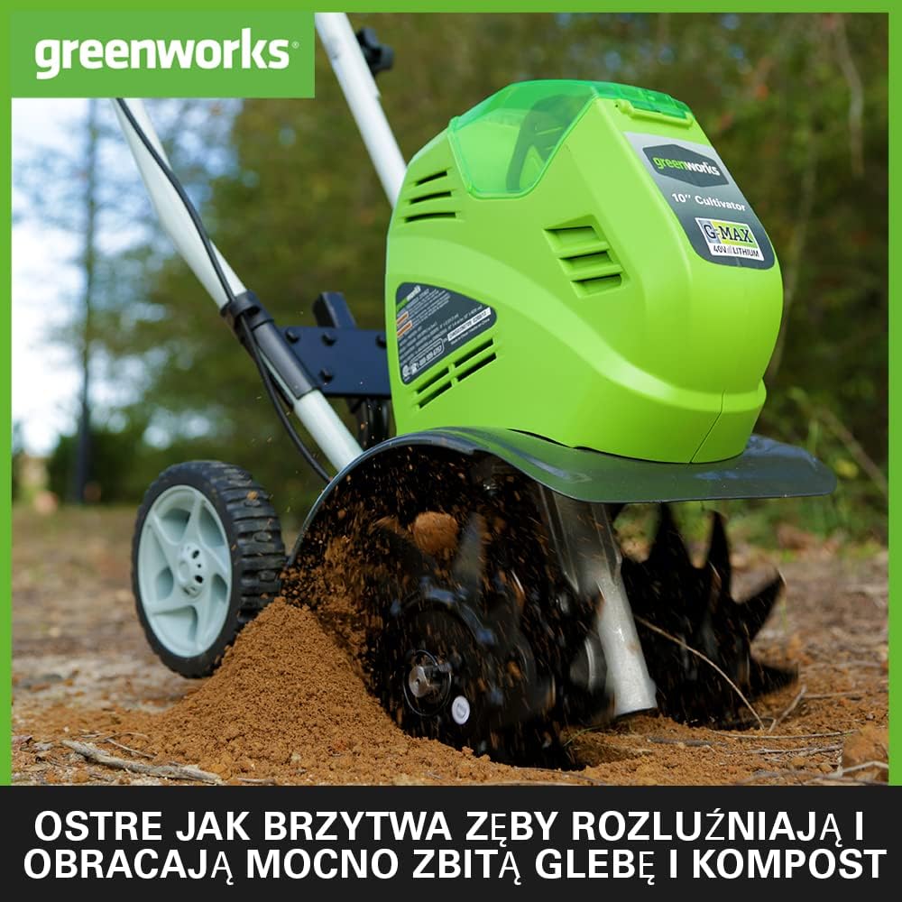Thumbnail 2 de Greenworks 01-0000027087VT – kultywator akumulatorowy 40 V, szer. 21–25 cm