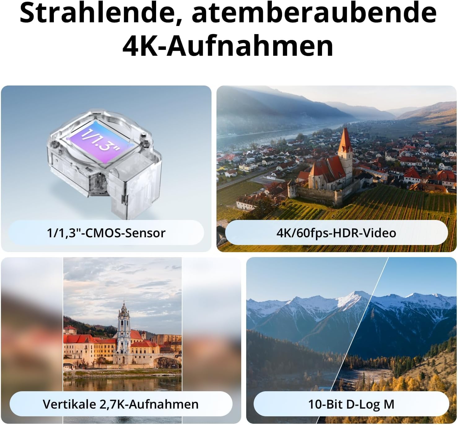Thumbnail 2 de DJI Flip Combo mit zwei Akkus: kompakt, leicht und 4K-fähig – ideal für spontane Luftaufnahmen