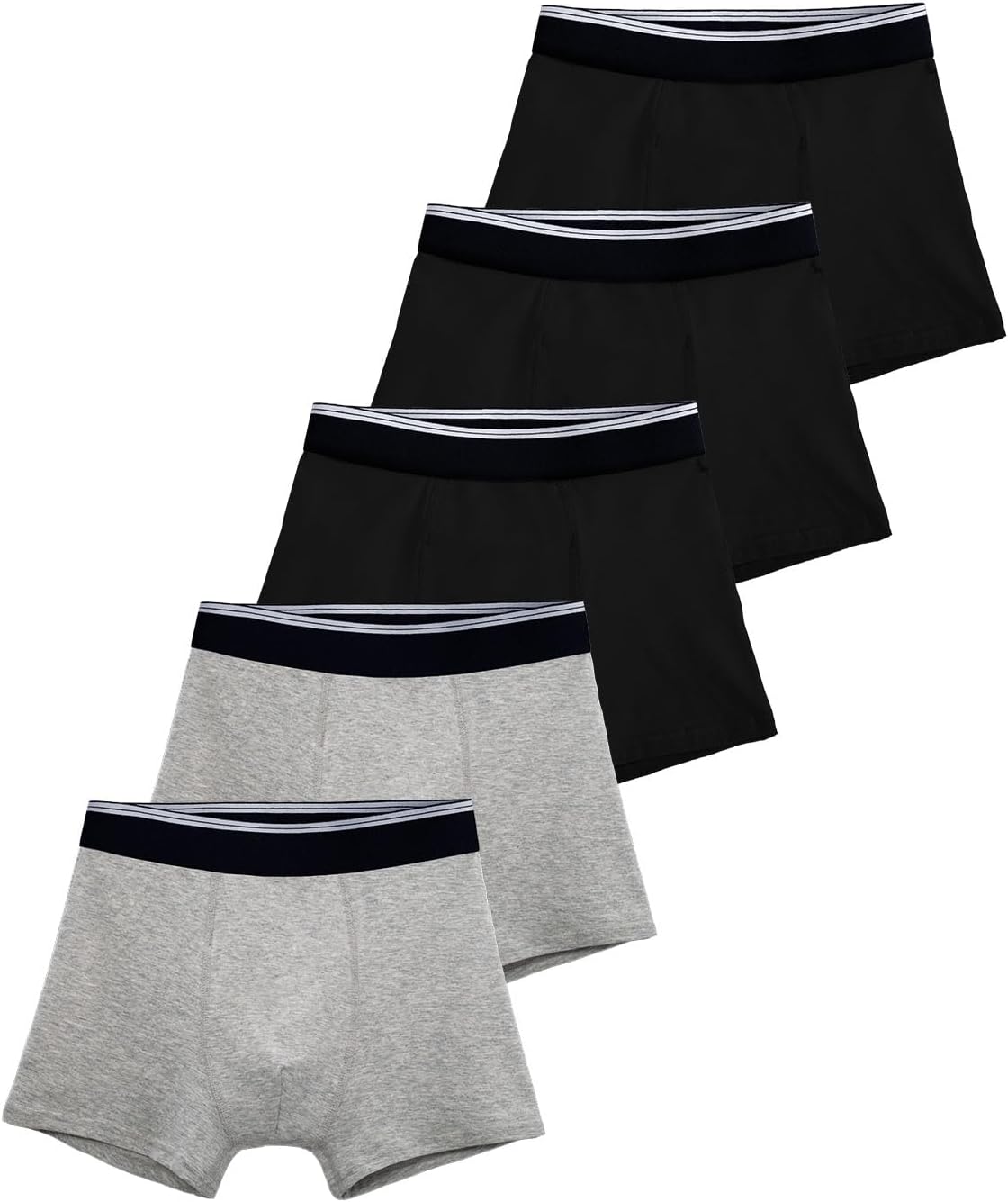 Detalle 2 de TIICHOO Caleçon Garçon Incontinence en Coton – Culotte Lavable Lot de 5
