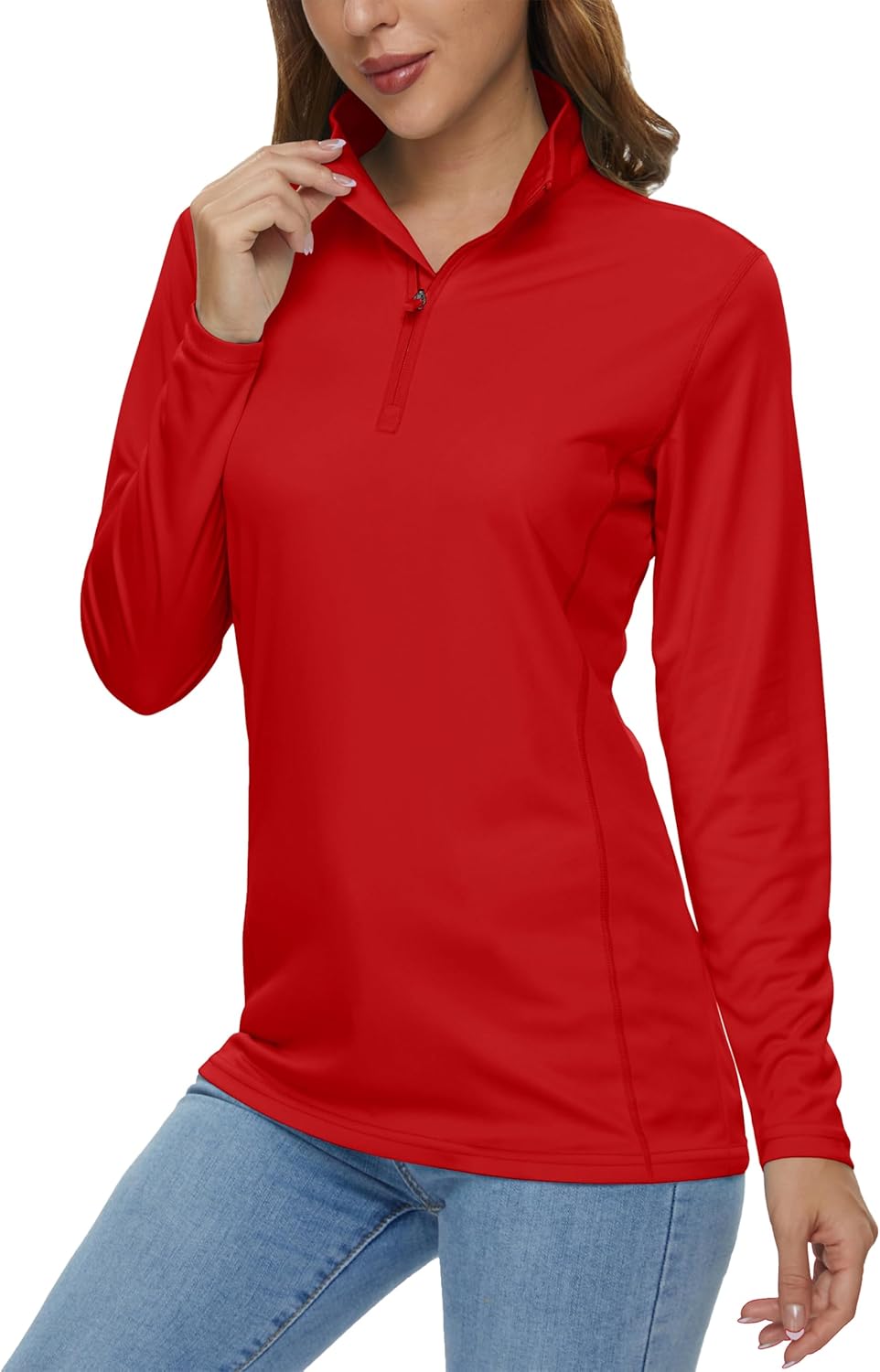 Thumbnail 6 de MAGCOMSEN Women's Long Sleeve 1/4 Zip UPF50+ Sun Protection Shirt
