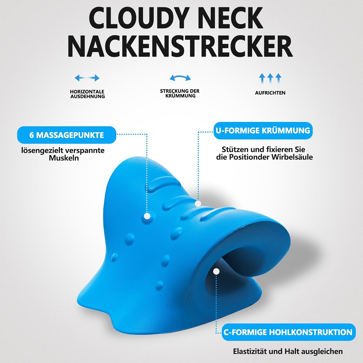 Thumbnail 3 de Reiteag Cloudy Neck Nackenstrecker 26°