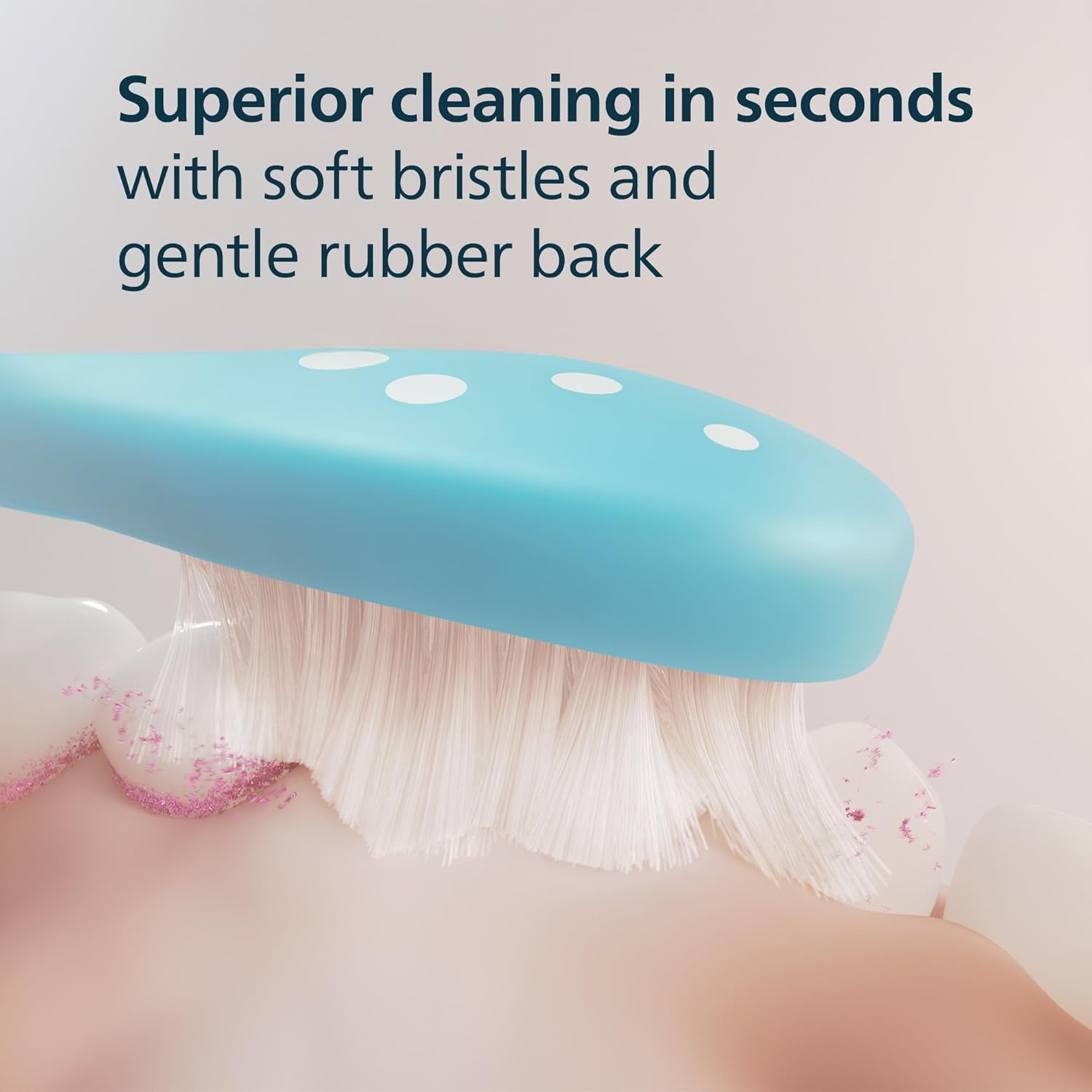 Detalle de Philips Sonicare for Kids HX6044/90 4-pack toothbrush heads 🪥