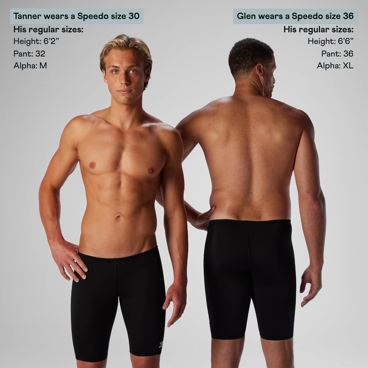 Thumbnail 3 de Speedo Men's Endurance+ Jammer Swimsuit with Compression Fit and Thigh Coverage