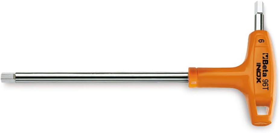 Detalle 2 de Beta Inox/S5 – klucz sześciokątny z mechanizmem 96-zębowym, zestaw 5