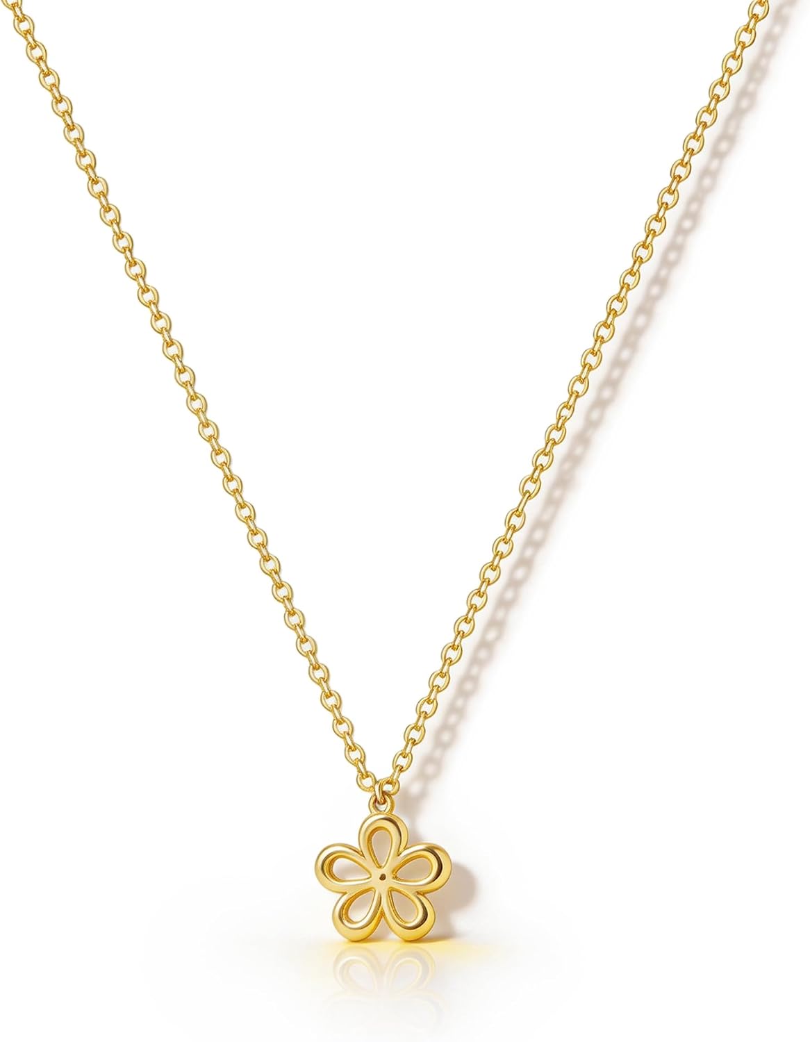 Detalle de HANLI Halskette Gold 14K vergoldet 42 cm