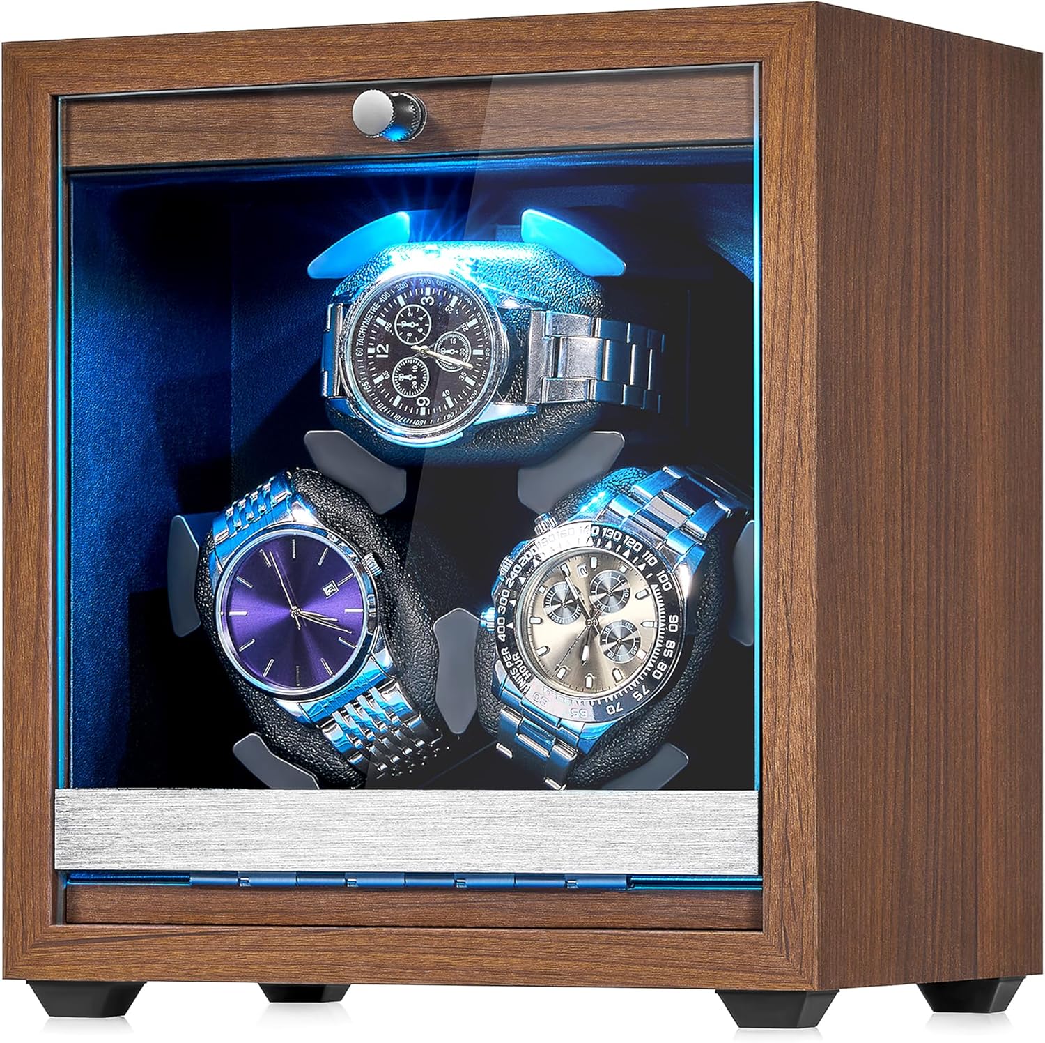 Detalle de ANWBROAD JWW013M Caja para 3 relojes