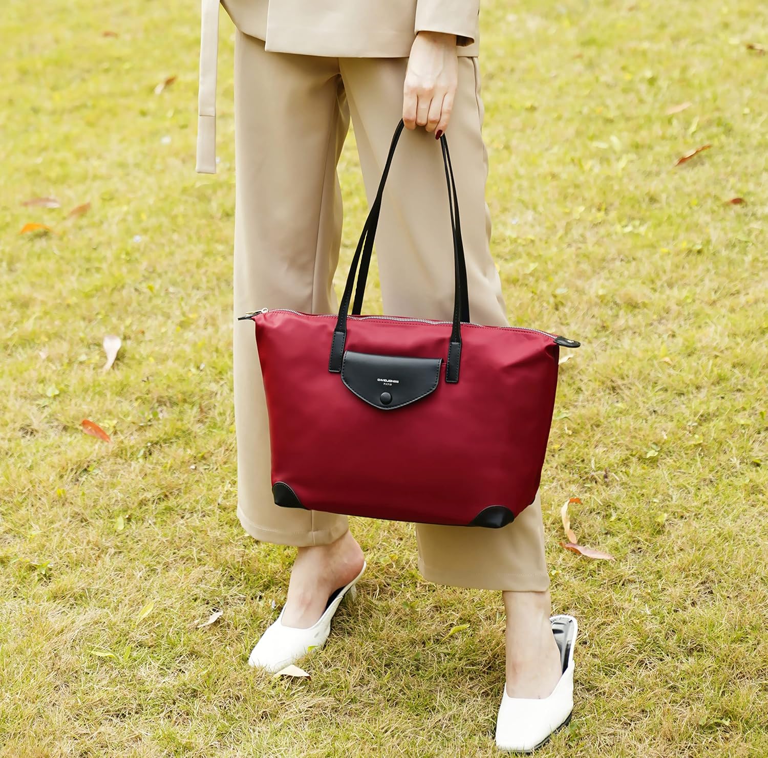 Thumbnail 1 de David Jones Sac à Main Cabas Nylon 33x27 cm