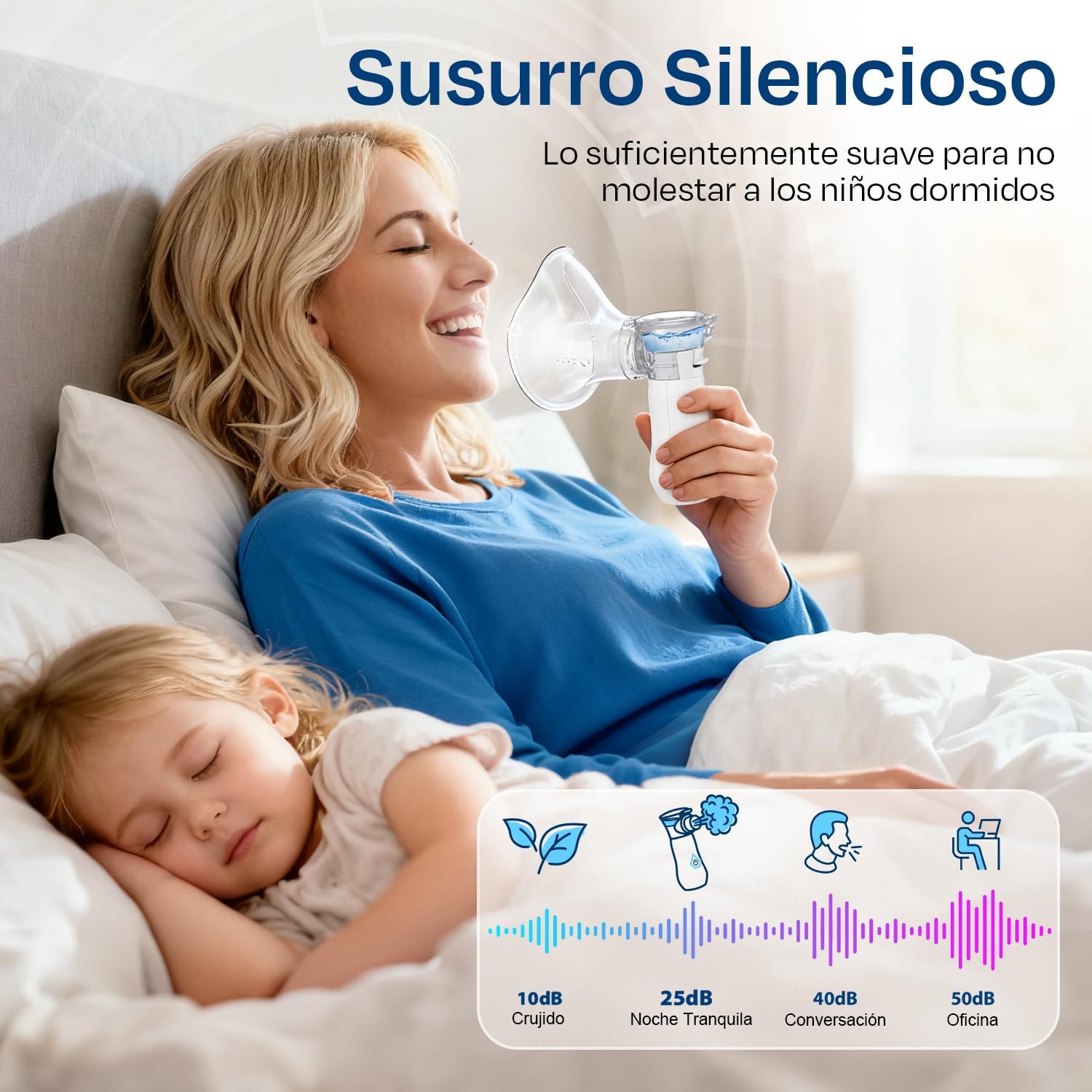 Detalle 2 de Nebulizador Portátil 800 mAh USB-C para viaje