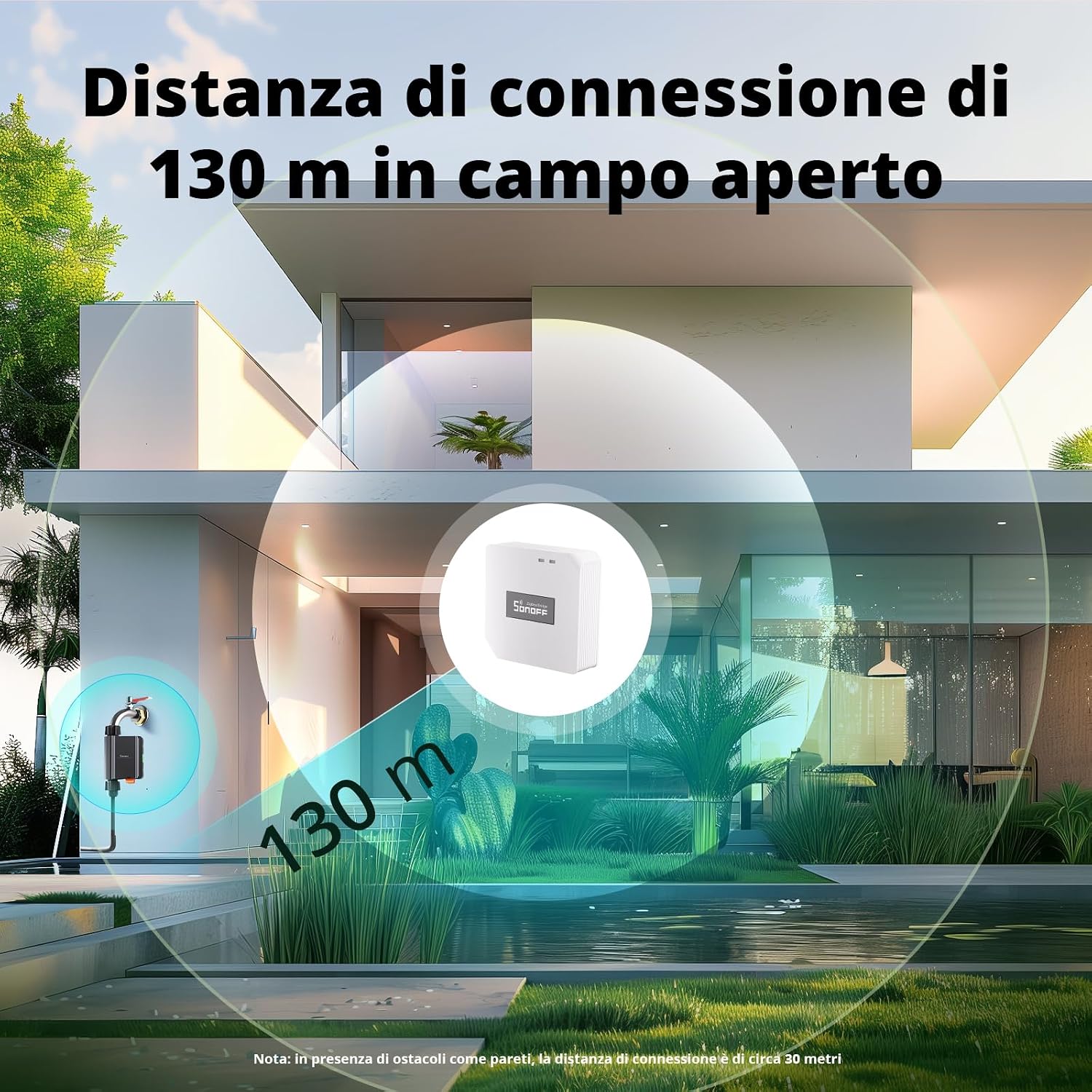 Detalle de SONOFF Computer Irrigazione Automatic: controllo intelligente per un giardino efficiente