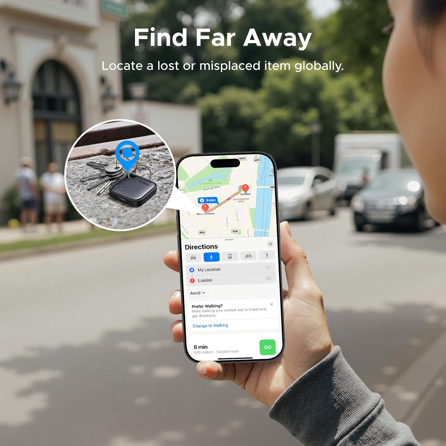 Thumbnail 2 de UGREEN FineTrack Air Tracker Tags 4-pack 🔑