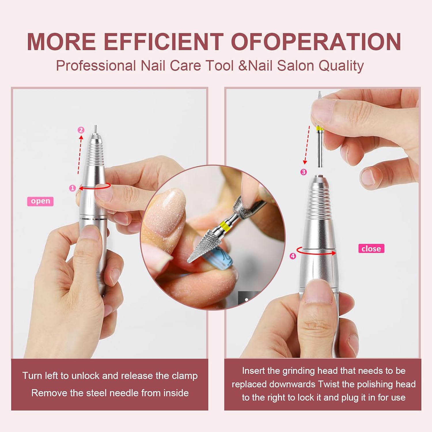 Thumbnail 6 de Clean Umbrella Carbide Cuticle Cleaner Bit, 3/32-inch