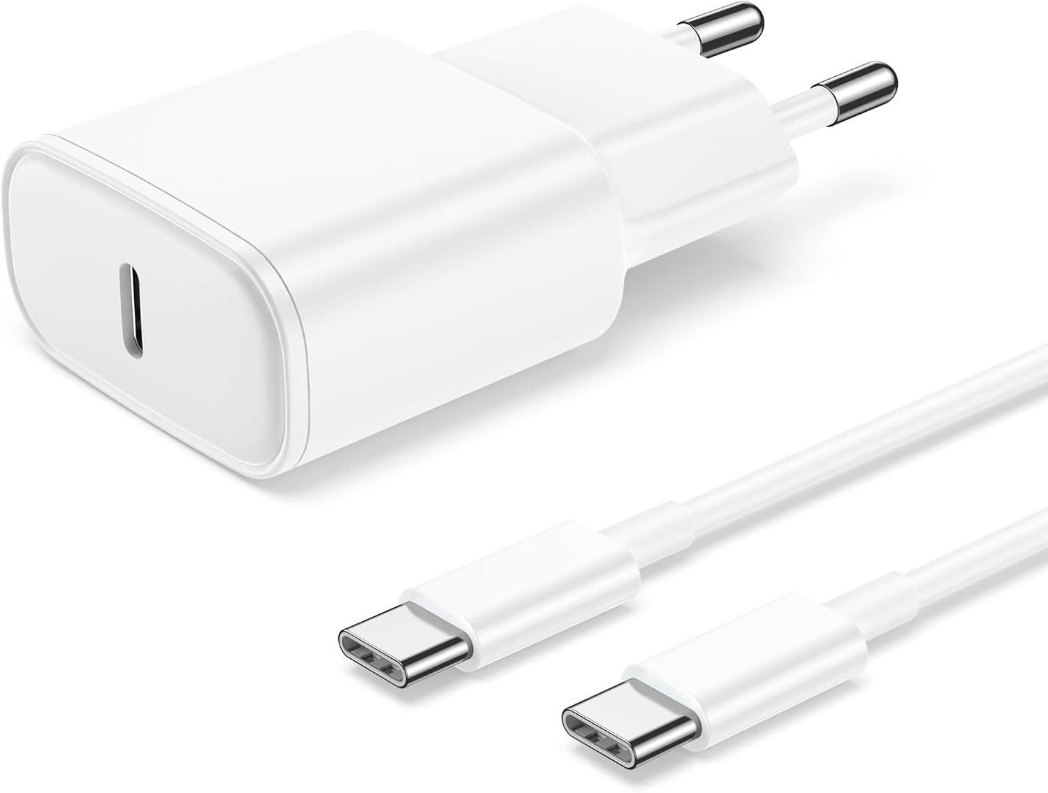 Detalle de Cargador USB‑C 20W con cable 2 m para iPhone