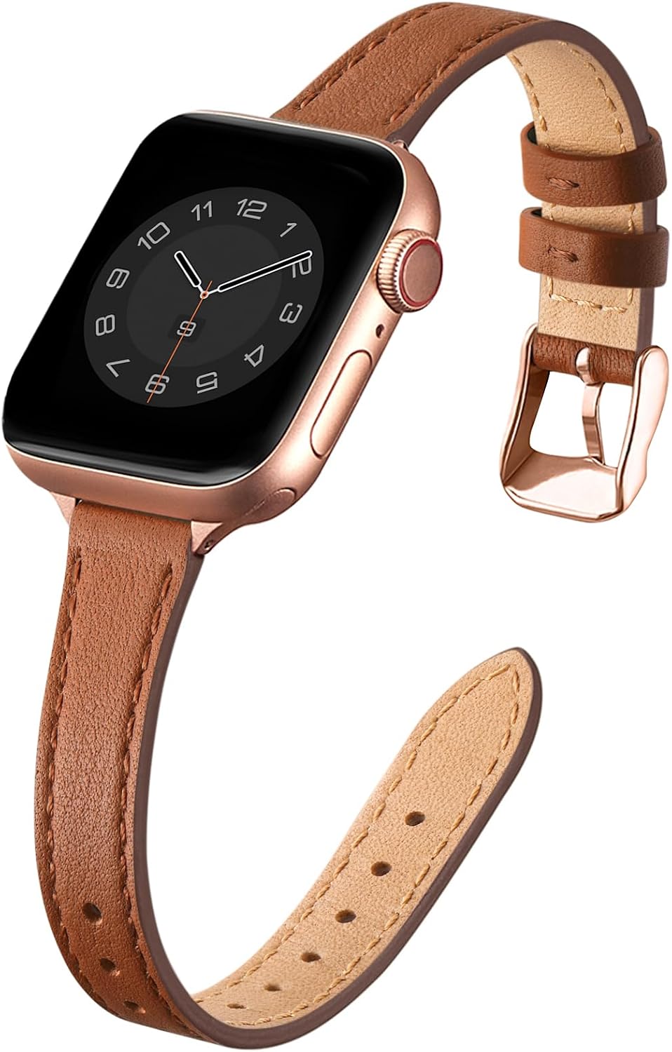 Detalle de SUNFWR Leather Apple Watch strap 38mm