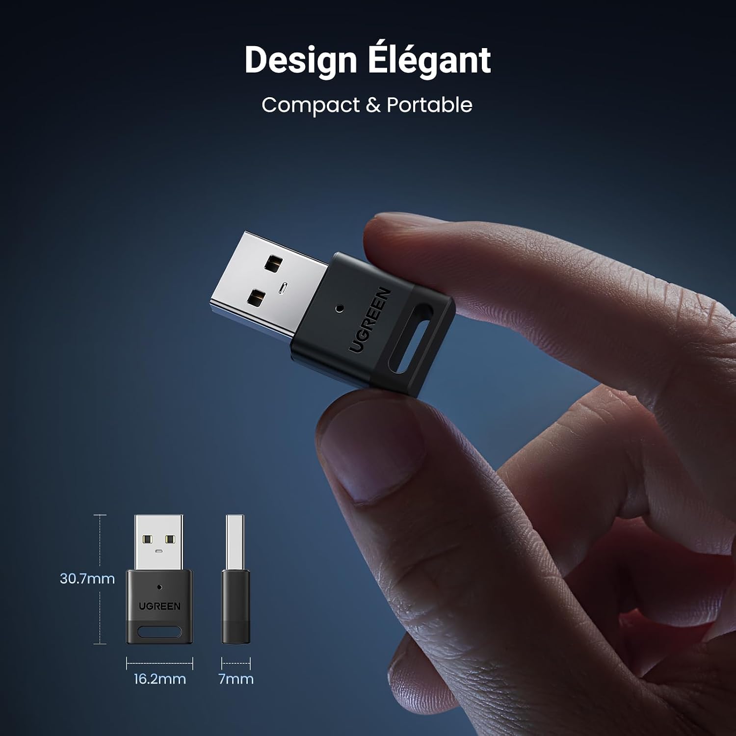 Thumbnail 6 de UGREEN Dongle Bluetooth 5.3 20M