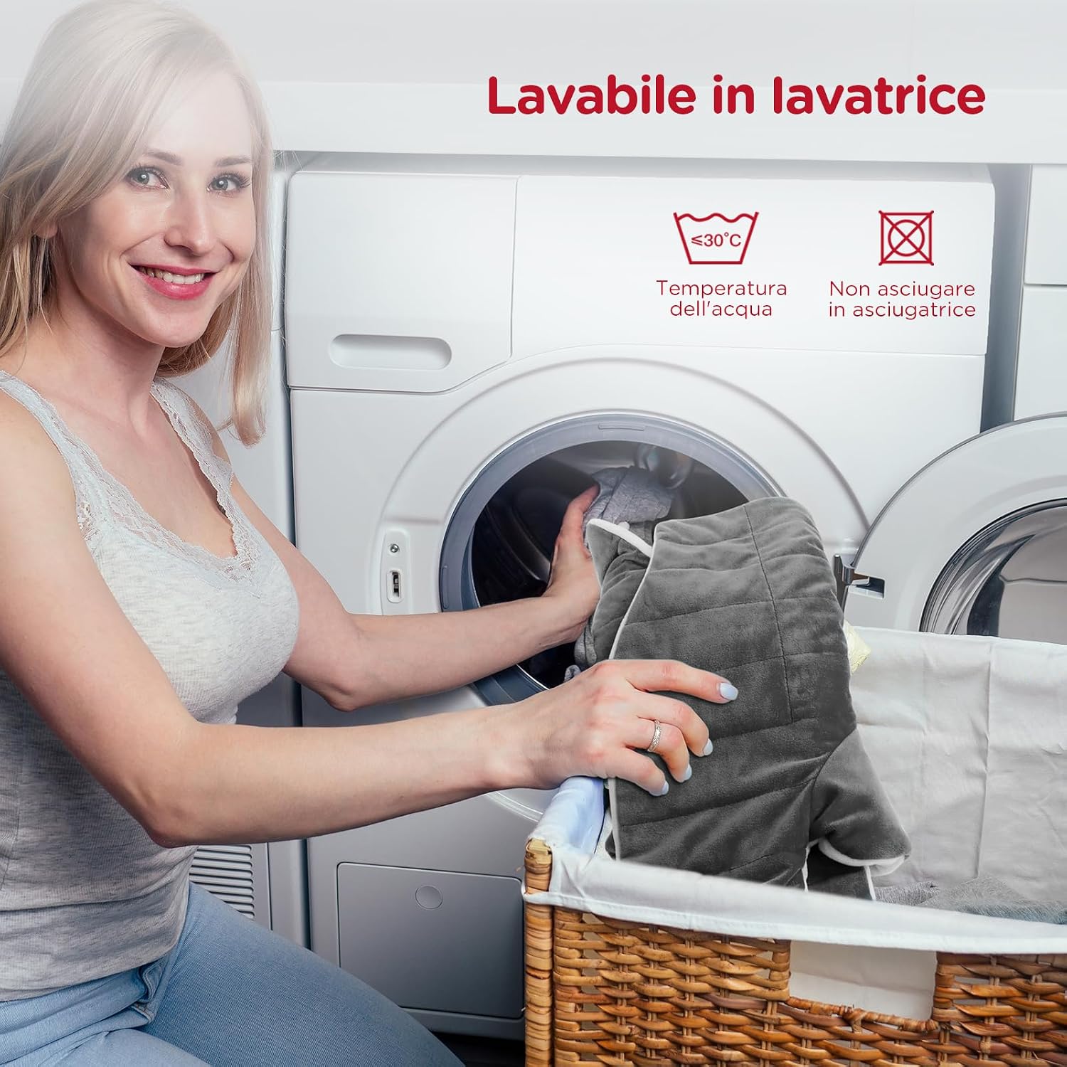 Thumbnail 6 de Comfytemp Termoforo per Cervicale e Spalle 48×56cm