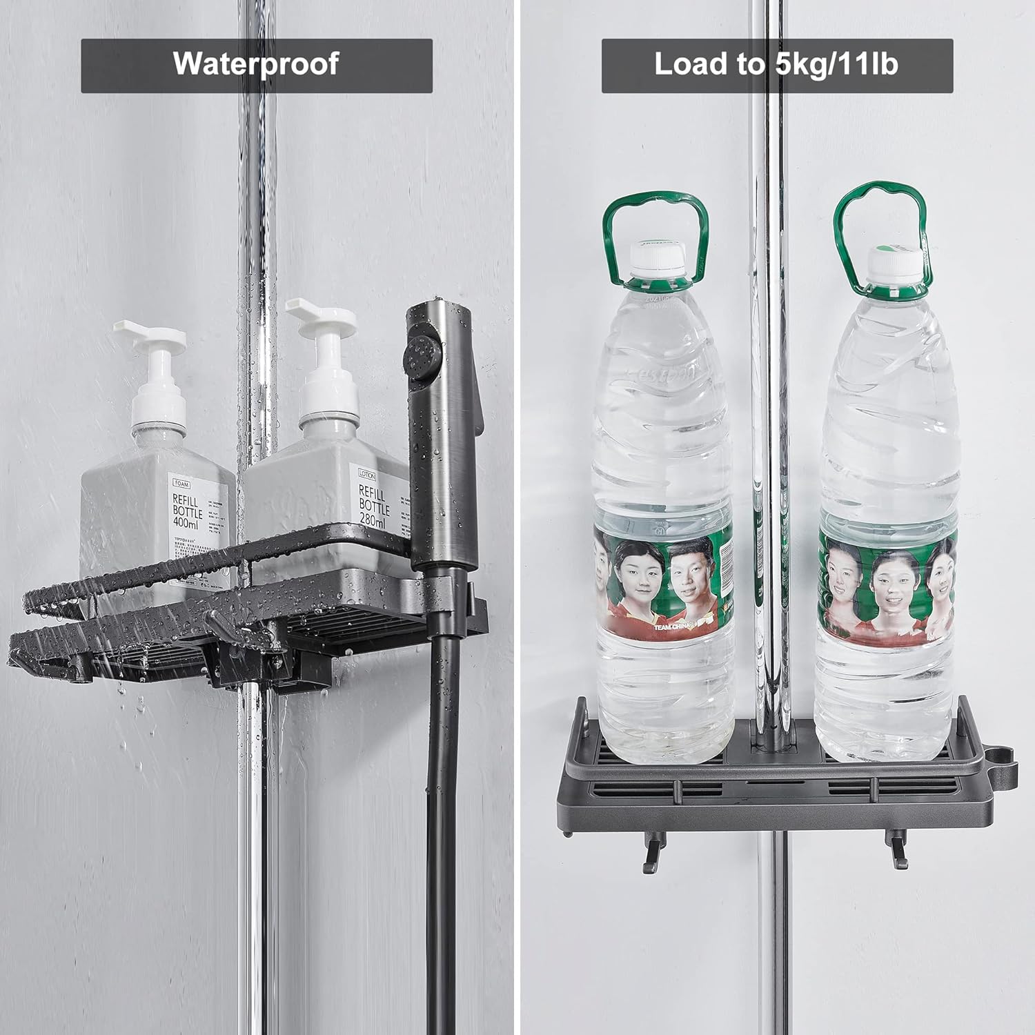 Thumbnail 3 de DUFU Mensola Doccia 27x12 cm per asta 21-25mm