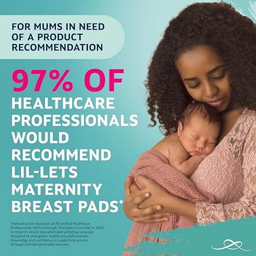 Thumbnail 6 de Lil-Lets Maternity Breast Pads, 120 Count (4 x 30) – Ultra Slim, Disposable Nursing Pads for Breastfeeding Mums