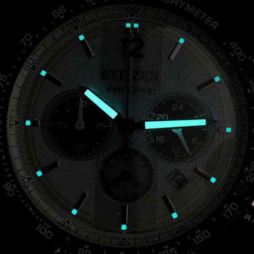 Detalle de Citizen CA4723-03A Eco-Drive Cronografo Solare da Uomo in Acciaio Inox Oro Rosa 42 mm