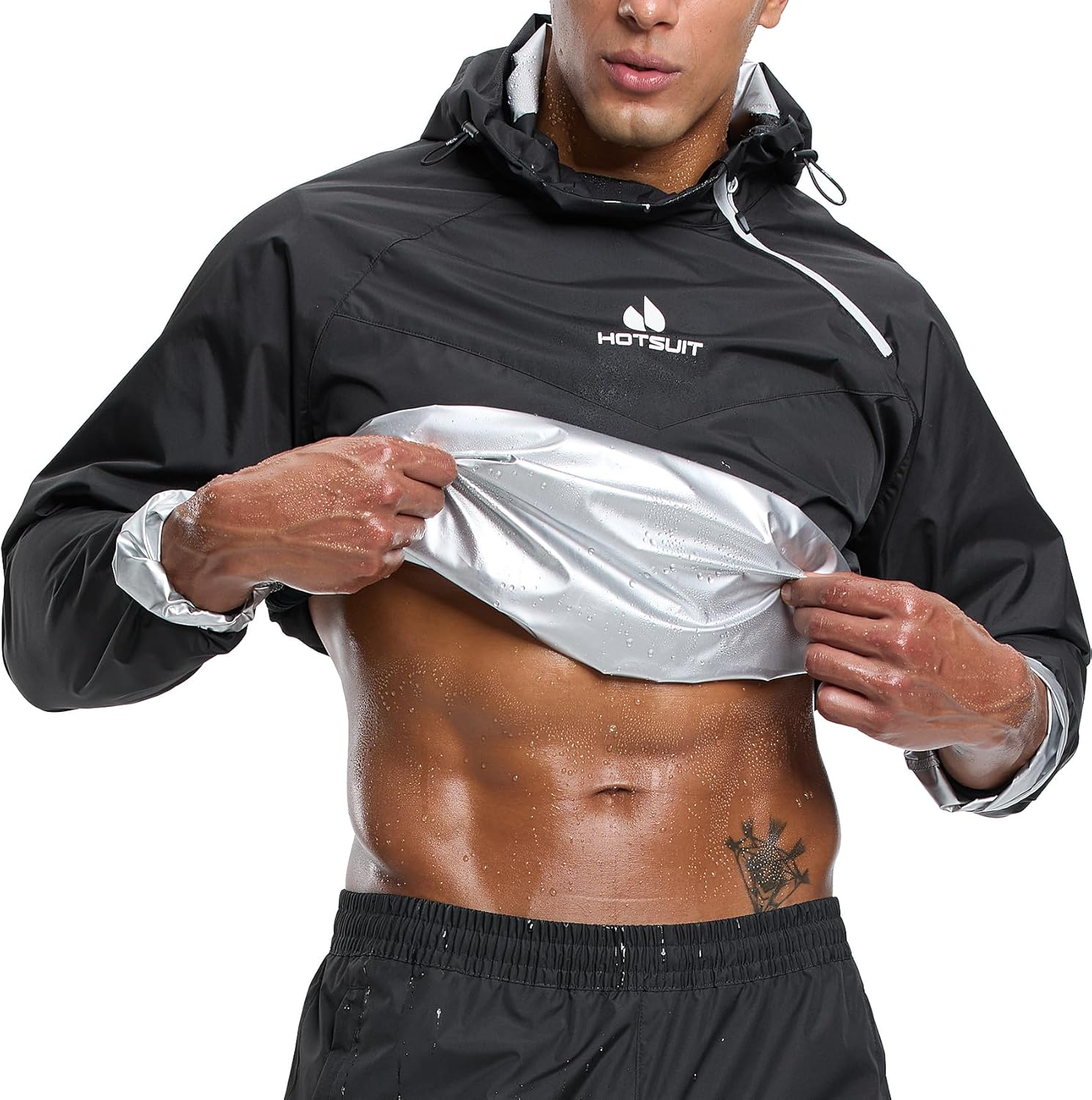Detalle 2 de HOTSUIT Sauna Suit for Men 🧖
