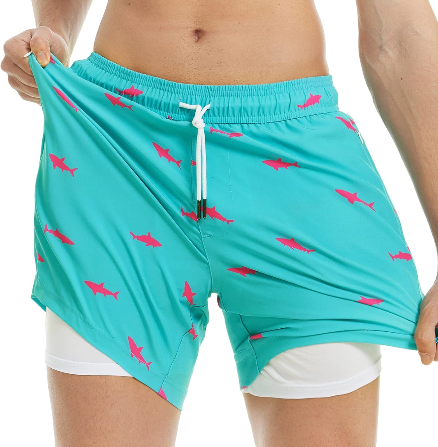 Thumbnail 1 de MaaMgic 2-in-1 Badeshorts mit Kompression