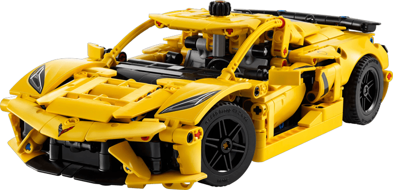 Detalle de LEGO Technic Chevrolet Corvette Stingray 42205 – detailreicher Sportwagen für Sammler