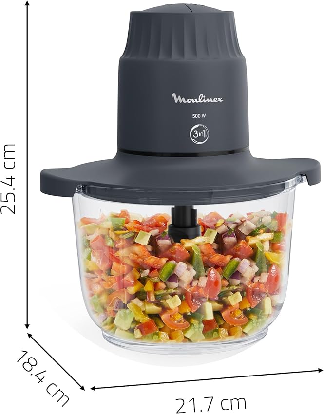 Thumbnail 6 de Moulinex Choppeo picadora eléctrica 2 L, 500 W 🍽️