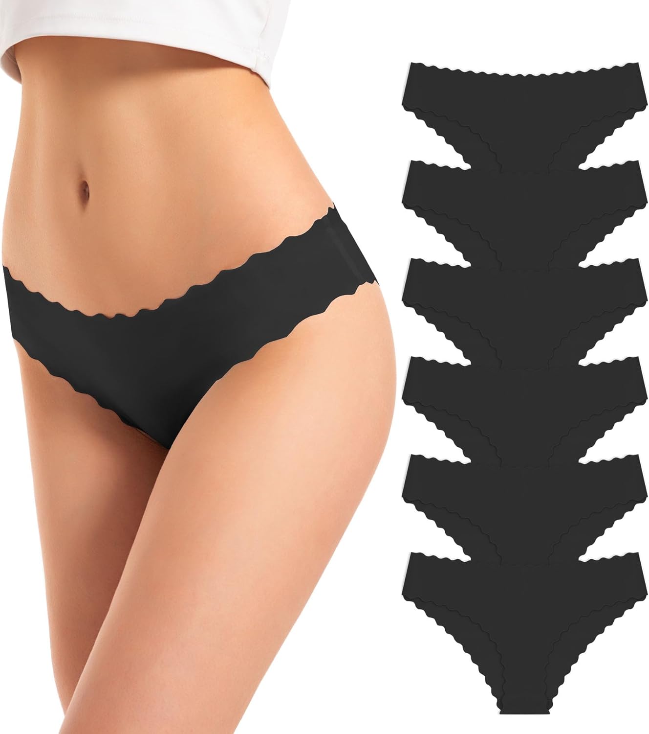 Detalle de TANSTC seamless knickers, 6 pack briefs