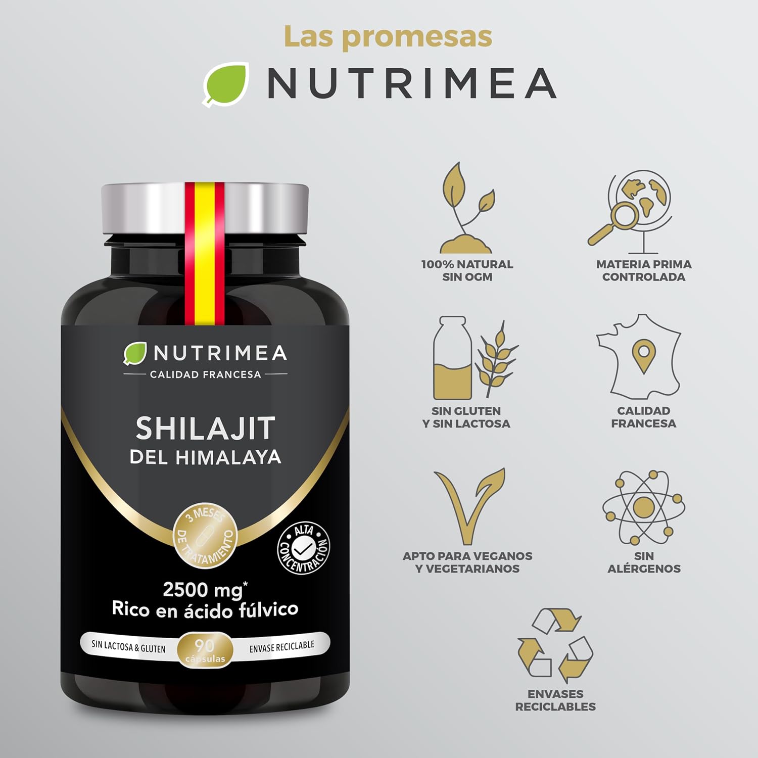 Thumbnail 6 de Nutrimea Shilajit 2500 mg cápsulas veganas