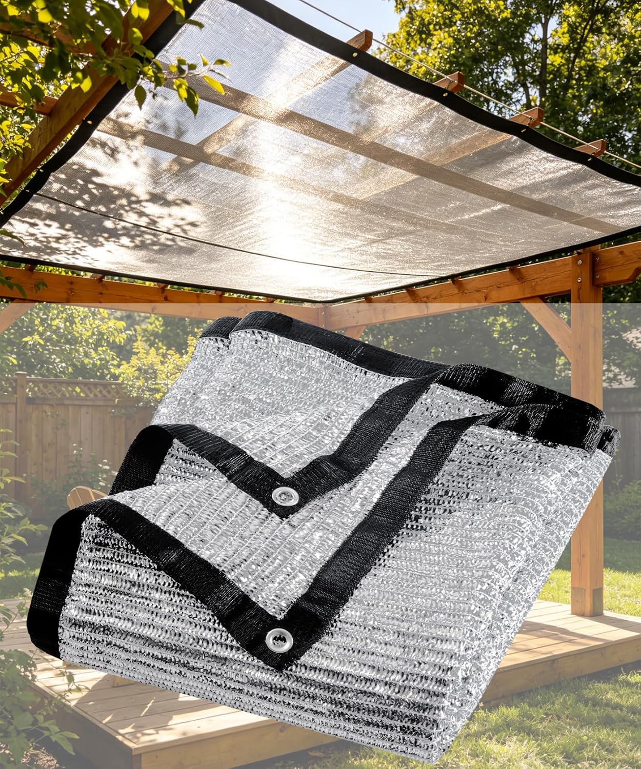 Detalle de Reflective Shade Cloth 10 x 10 ft