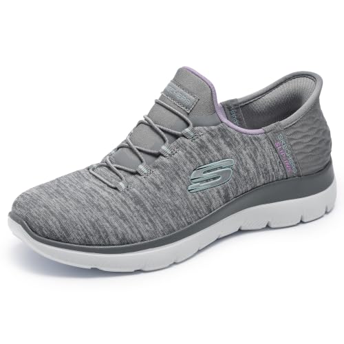 Detalle de Skechers Women's Summits Dazzling Haze Grey – UK 5.5