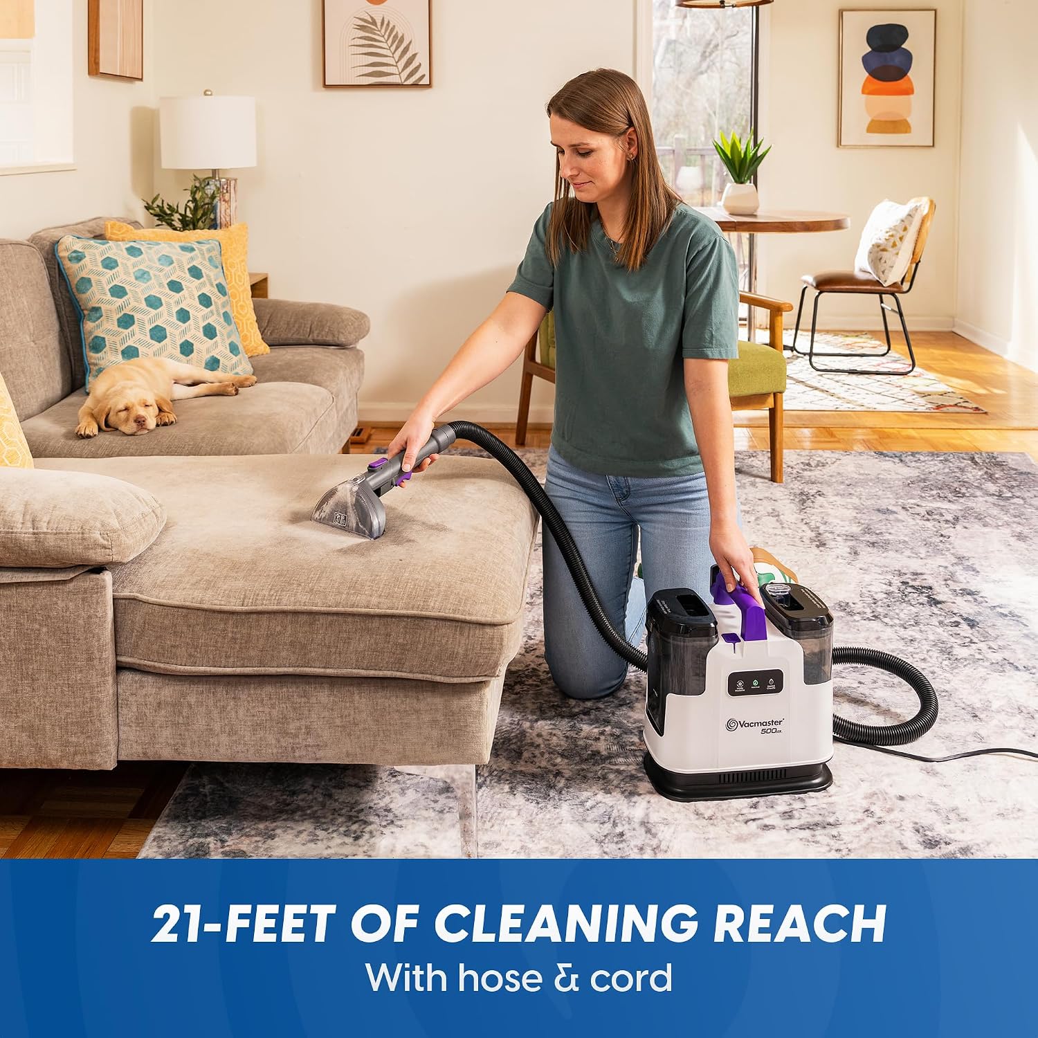 Detalle 1 de Vacmaster 500 Series SCB1001H 0101 Heated Spot Cleaner, 16Kpa Suction