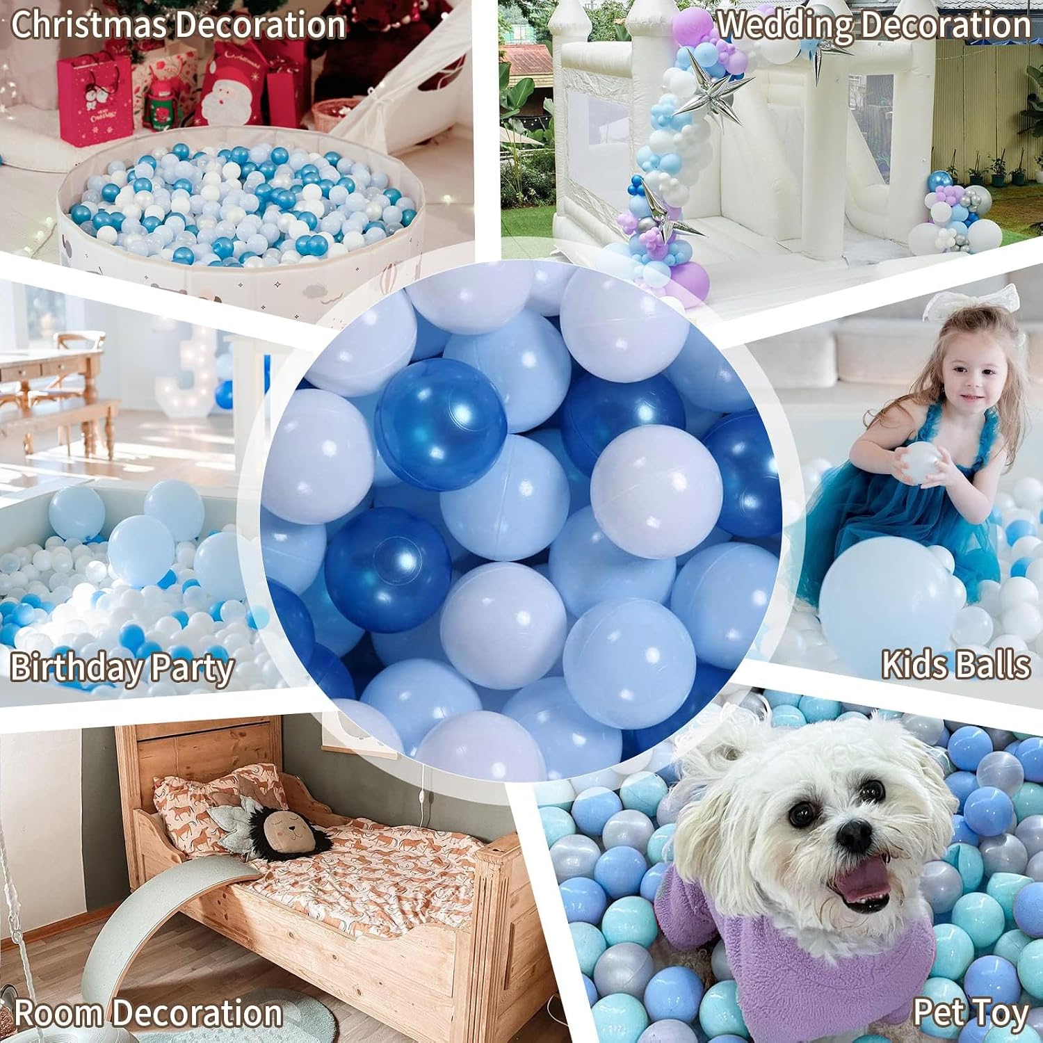 Thumbnail 6 de GOGOSO Ball Pit Balls 2.2" 100 Pack 🎈