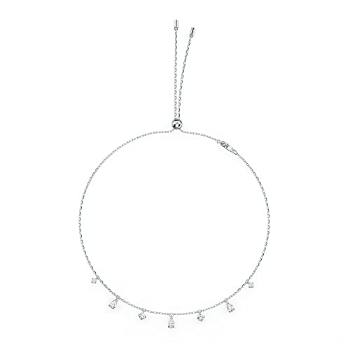 Detalle de Swarovski Stilla Attract gargantilla blanca