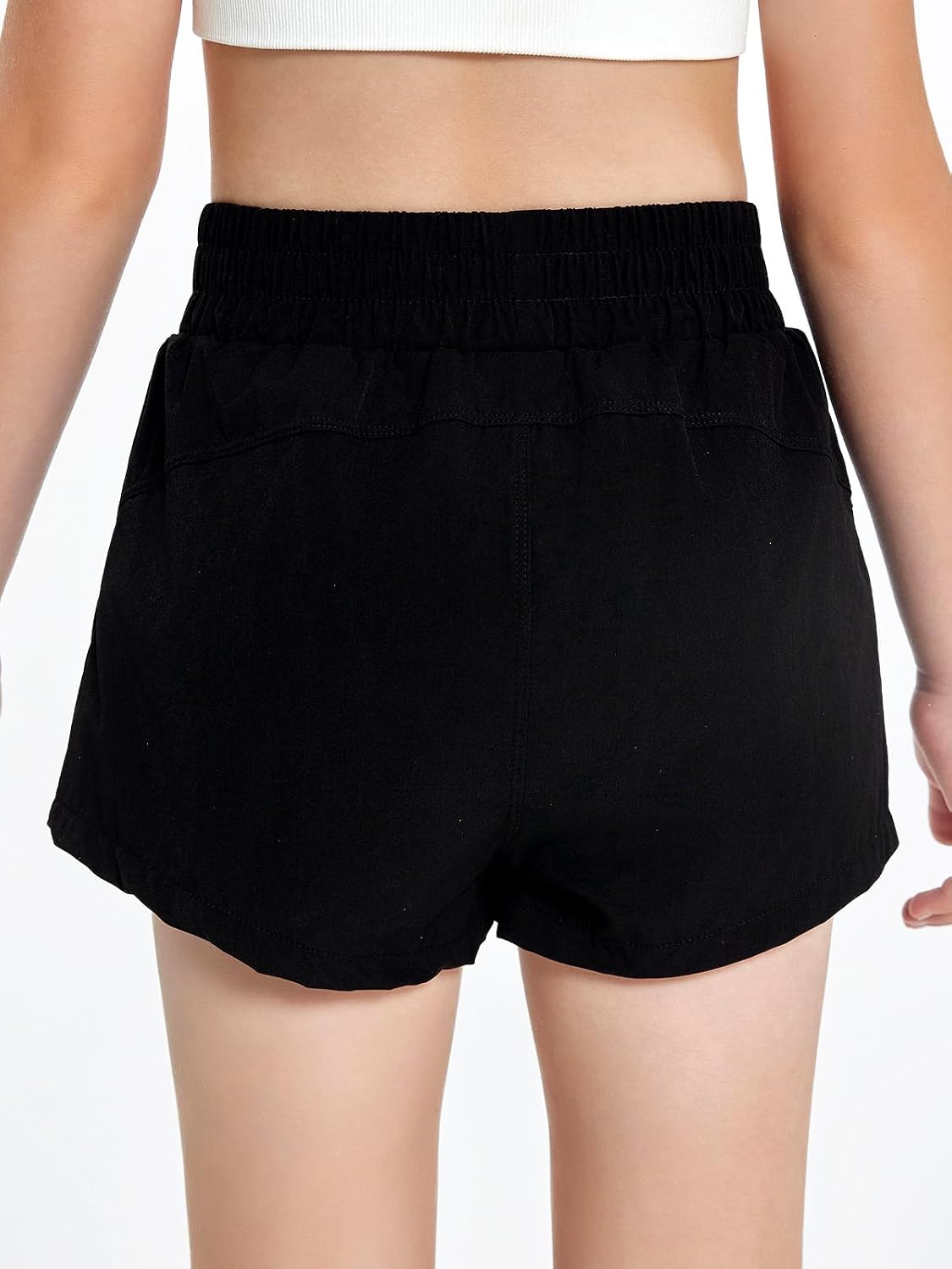 Detalle 2 de Girls athletic shorts with 2 in 1 design