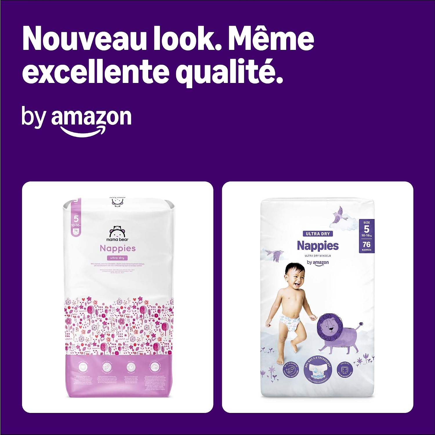 Detalle 2 de By Amazon Couches Ultra Absorbantes Taille 5