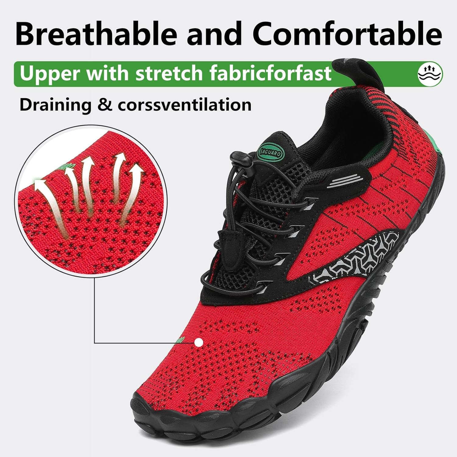 Thumbnail 2 de SAGUARO Barfußschuhe Unisex – Minimalistische Fitnessschuhe für Damen & Herren, Gr.36–48