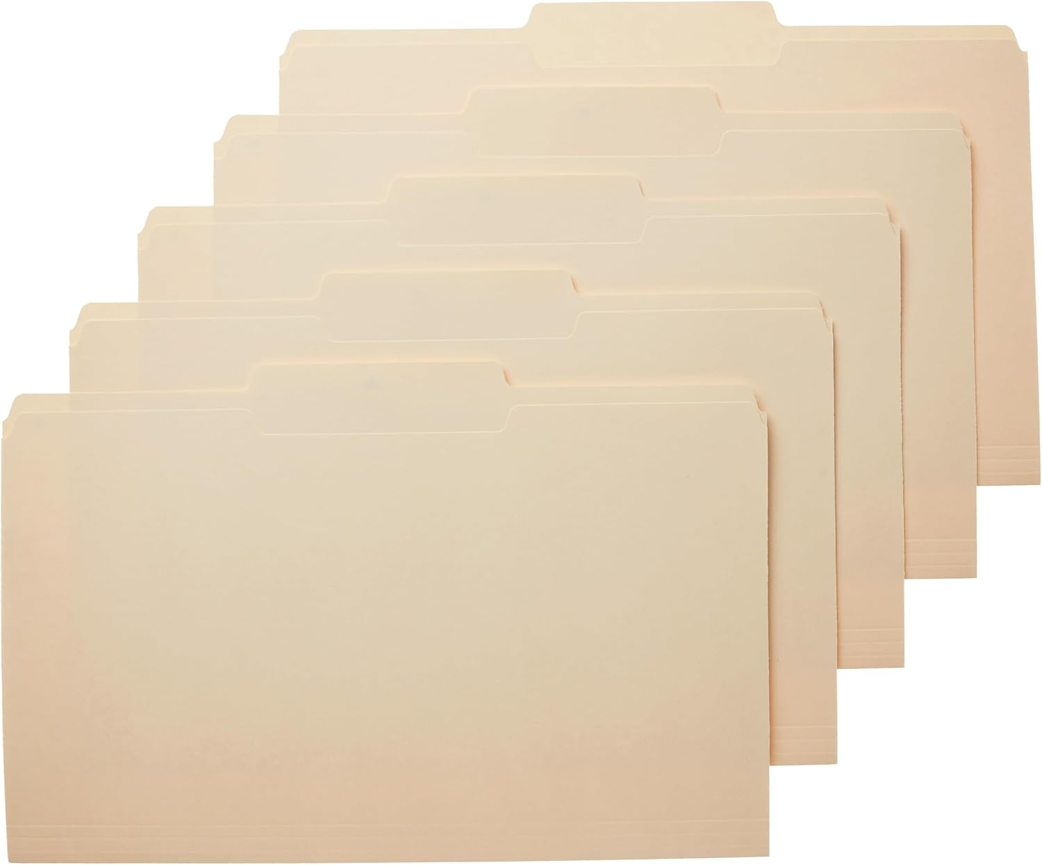 Thumbnail 6 de Amazon Basics Sturdy File Folders with Reinforced Tabs (1/3-Cut) - Manila, 100-Pack