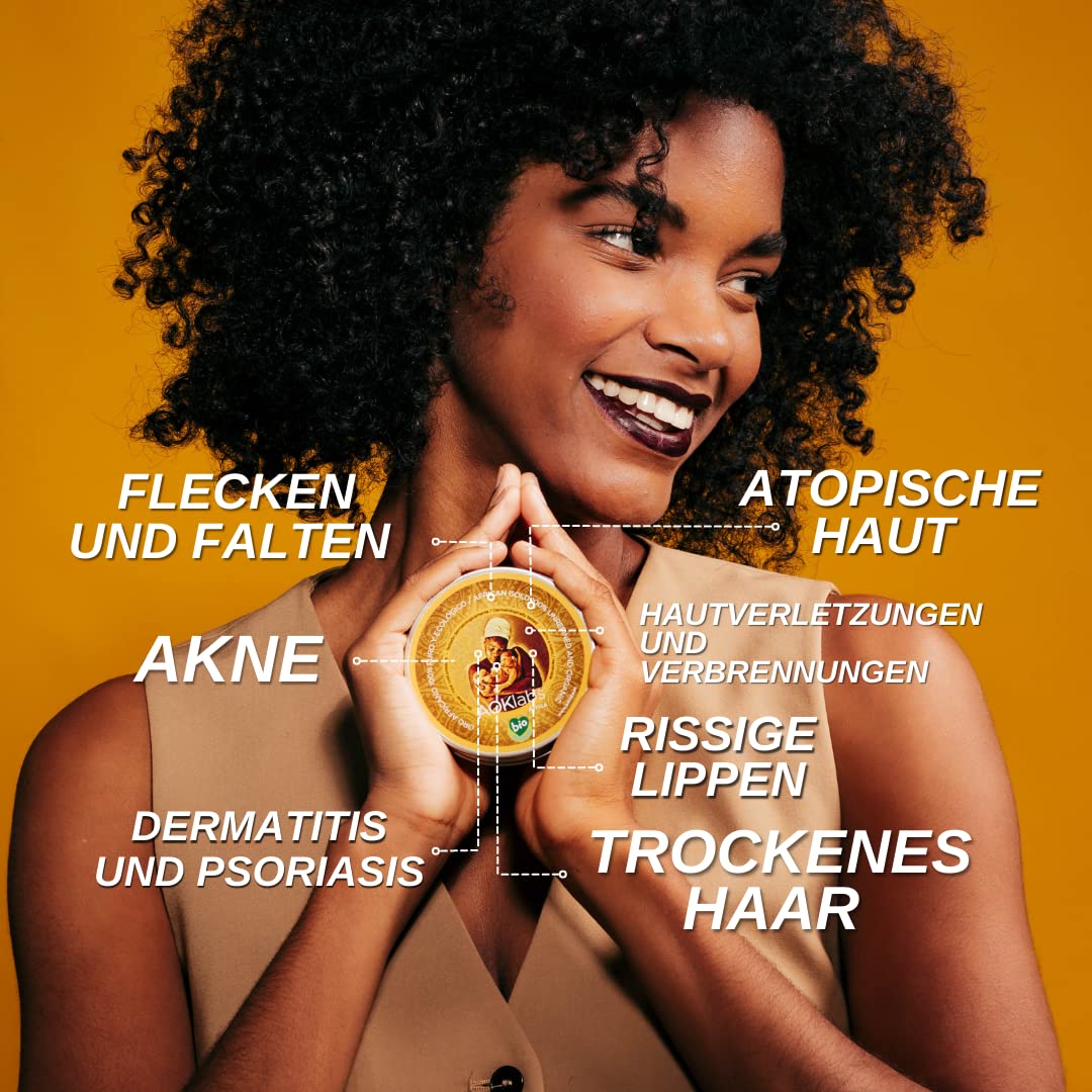 Detalle 1 de Sheabutter BIO 100% rein 200 ml