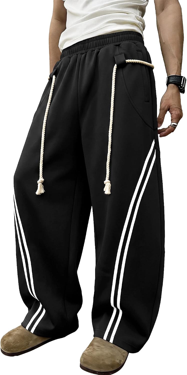 Thumbnail 6 de PLEPAN Baggy Sweatpants with Elastic Waist