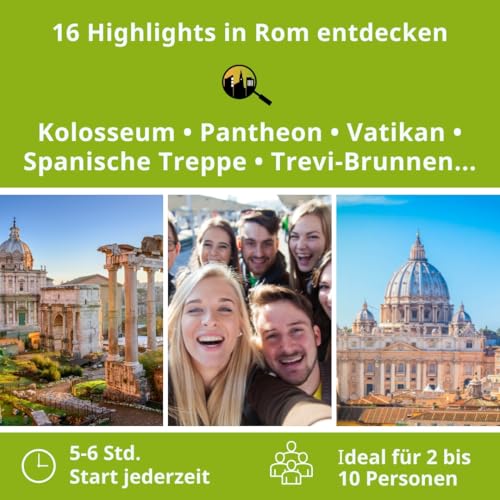 Detalle de Stadtspiel Schnitzeljagd Rom Zentrum – Entdeckertour