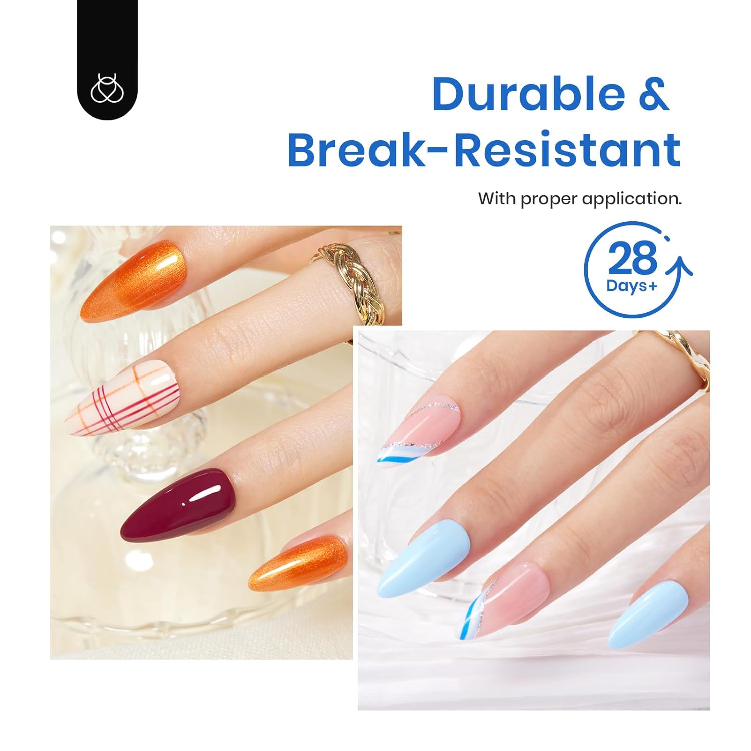 Thumbnail 5 de Beetles Gel Nail Tips Almond Medium 500pcs ๐