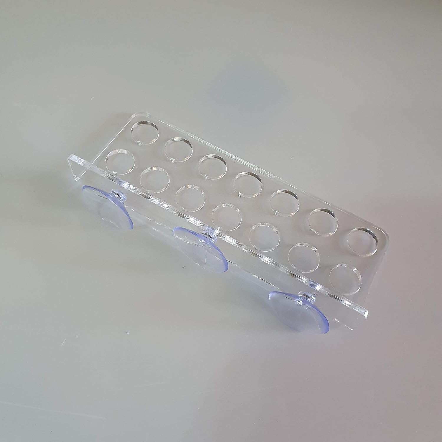 Detalle 2 de Reef-Geeks Laser Cut Acrylic 14-Hole Frag Rack for Aquarium