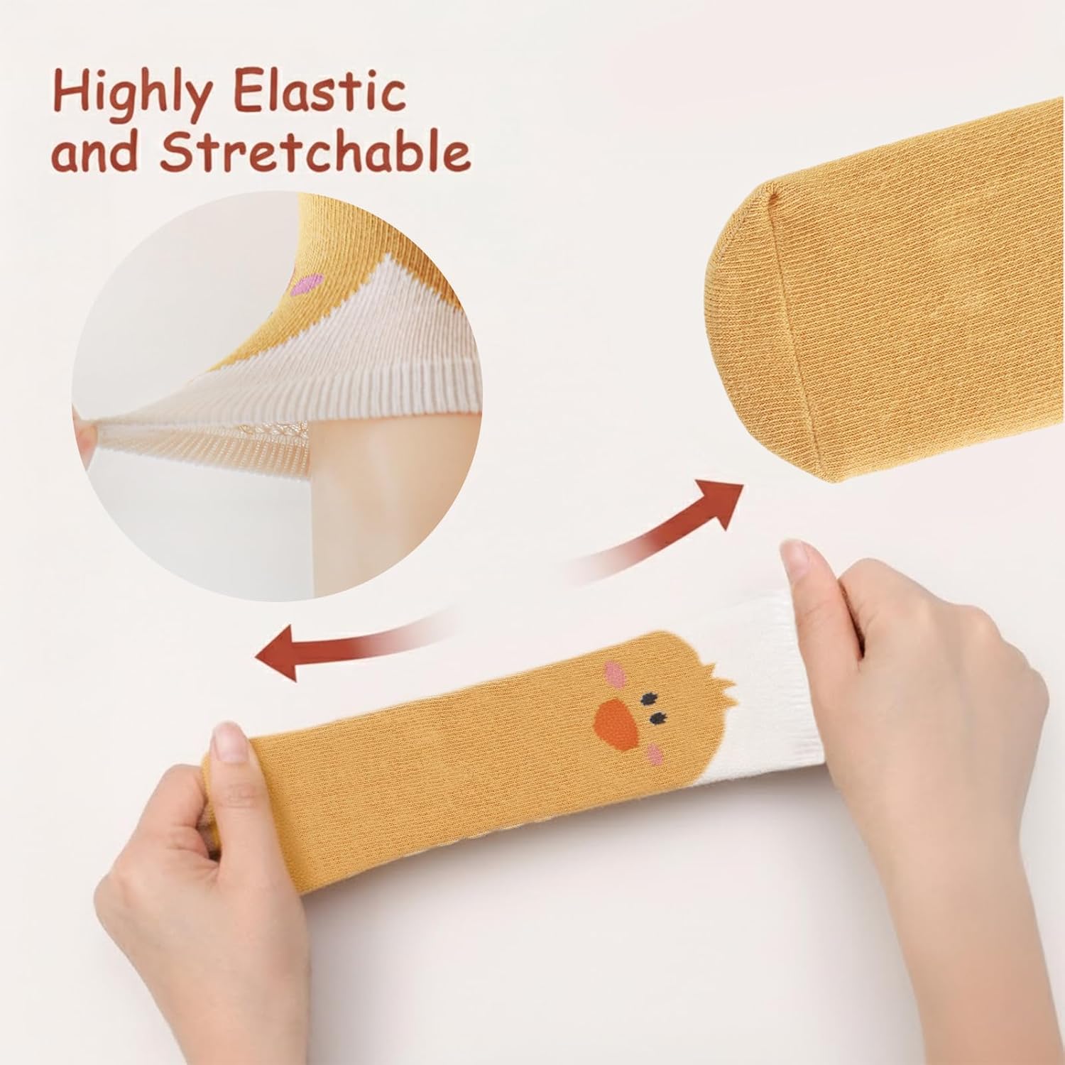 Thumbnail 2 de ZYUPHY Calzini antiscivolo bambino in cotone (5 paia) 0-5 anni