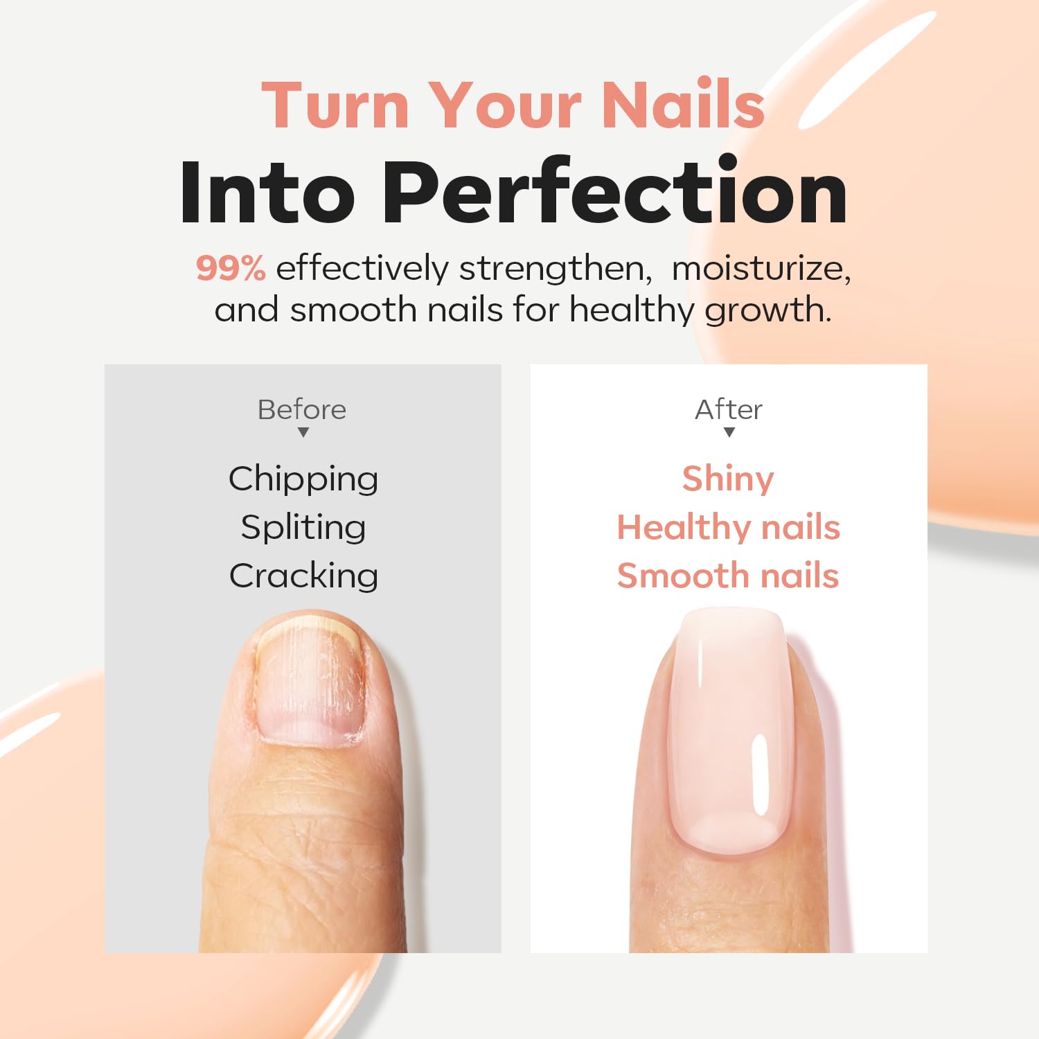 Thumbnail 4 de Modelones 2AUS-MOAS-05370 Nail Strengthener, 15 ml Nude Pink Jelly Polish