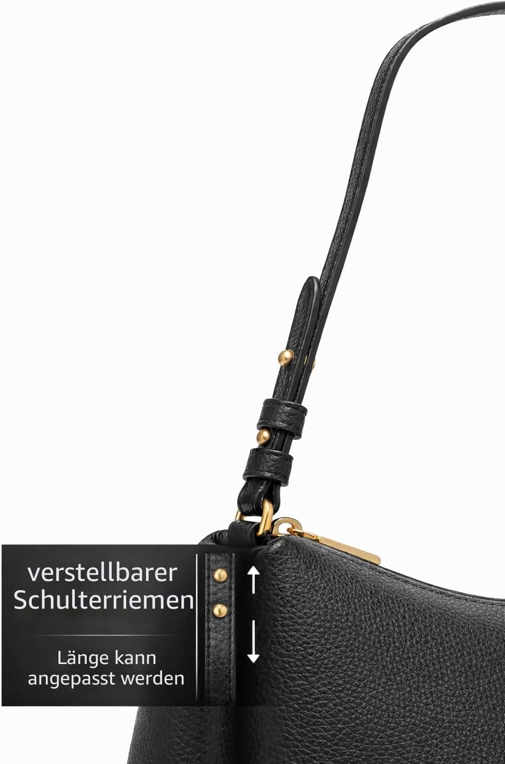Thumbnail 5 de DKNY Fashion Soft Classic Casual Handbags Tote Tragetasche – kleine Schultertasche in Schwarz