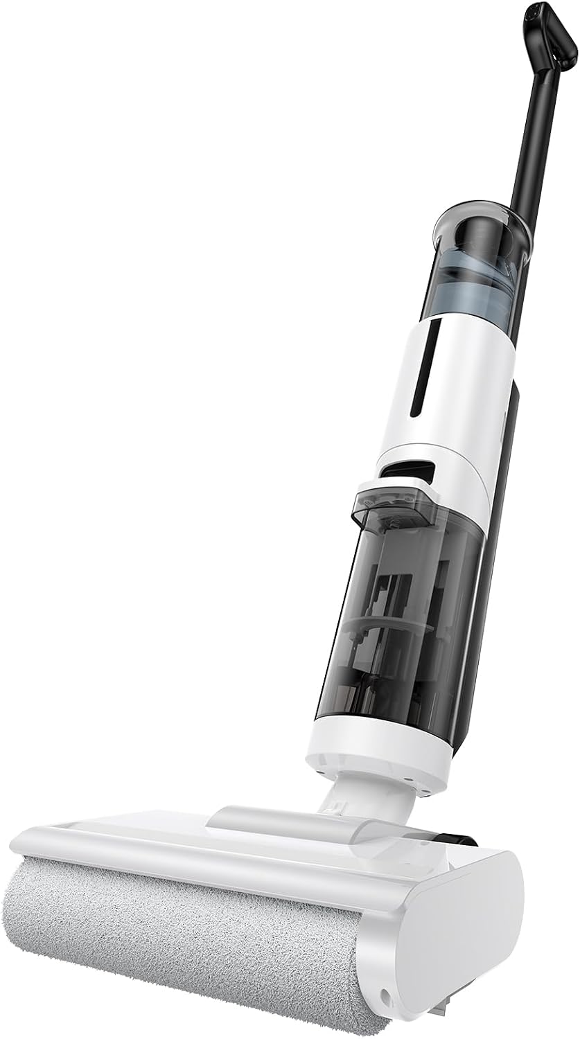 Detalle de JONR ED12 Lite Nass-Trockensauger & Wischsauger 3-in-1 kabellos mit Akku, Selbstreinigung und Anti-Verwicklungs-Design
