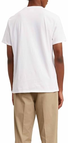 Detalle 2 de Levi's Big & Tall Original Housemark Tee Camiseta White + 5XL para Hombre